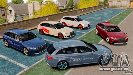 Audi RS4 Avant 2013 pour GTA 4