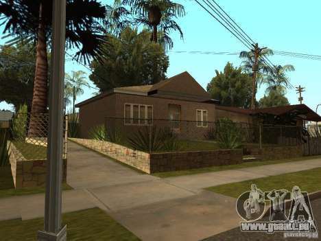 Maisons Retekstur sur Groove Street pour GTA San Andreas