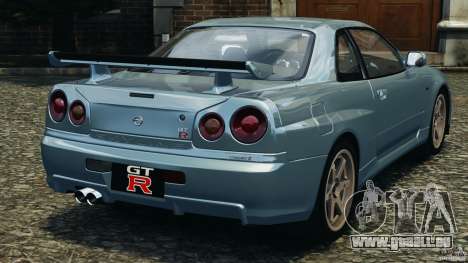 Nissan Skyline GT-R R34 2002 v1.0 für GTA 4