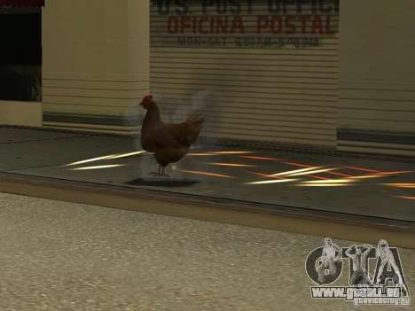 Patrouille de poulet pour GTA San Andreas
