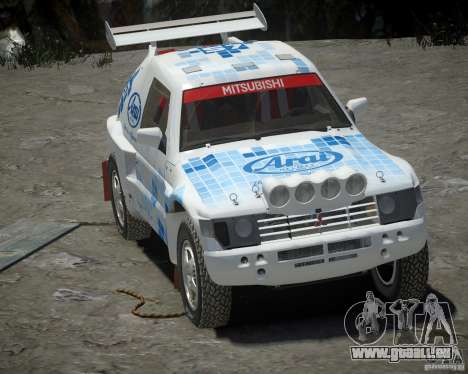 Mitsubishi Pajero Proto Dakar EK86 vinyle 3 pour GTA 4