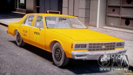 Chevrolet Impala Taxi 1983 [Final] für GTA 4