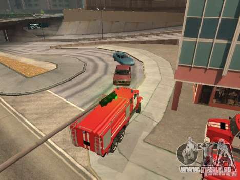 Camion de pompier ZIL pour GTA San Andreas