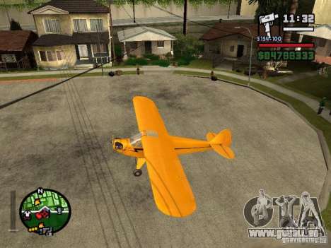 Piper J-3 Cub für GTA San Andreas