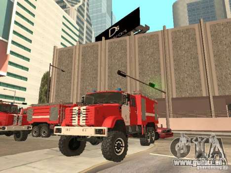 Camion de pompier ZIL pour GTA San Andreas