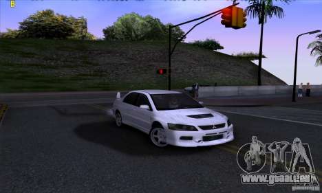 Mitsubishi Lancer Evolution IX 2006 für GTA San Andreas