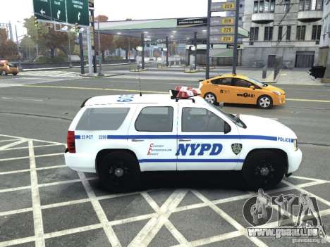 Chevrolet Tahoe NYCPD pour GTA 4