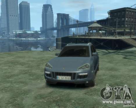PORSCHE Cayenne turbo S 2009 pour GTA 4