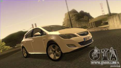 Opel Astra 2010 für GTA San Andreas