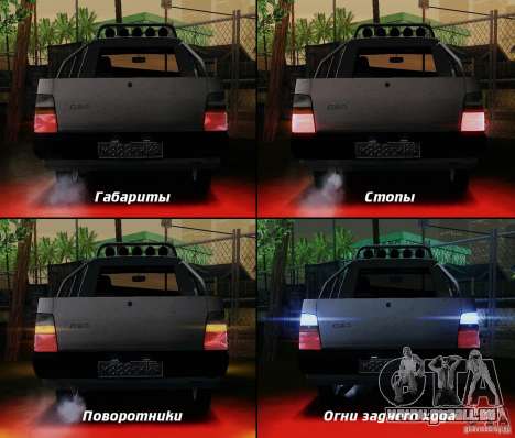Serpuchowski Awtomobilny SAWOD Oka Pickup für GTA San Andreas