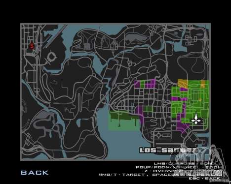 Maplist von GTA IV für GTA San Andreas