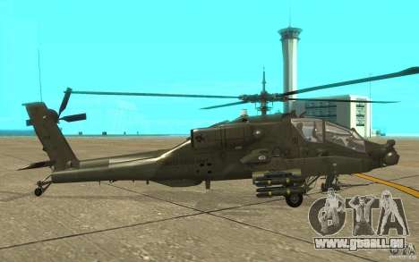 AH-64 Apache pour GTA San Andreas