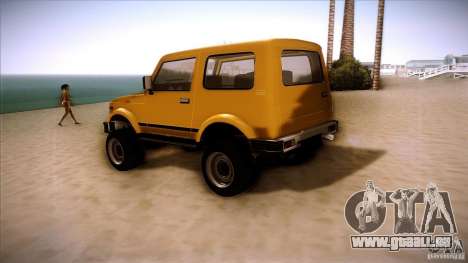 Suzuki Samurai pour GTA San Andreas