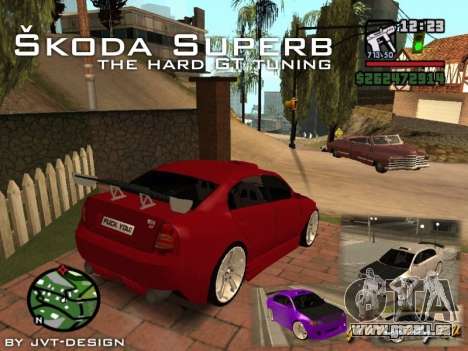 Skoda Superb HARD GT Tuning pour GTA San Andreas