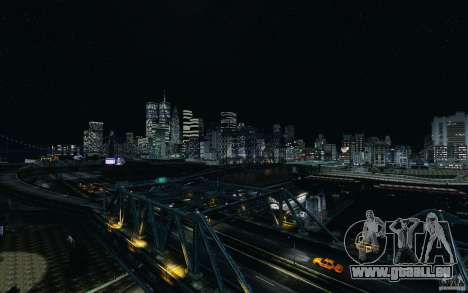Écrans de menu et démarrage de Liberty City dans pour GTA San Andreas