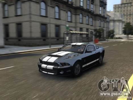 Ford Shelby GT500 2010 WIP pour GTA 4
