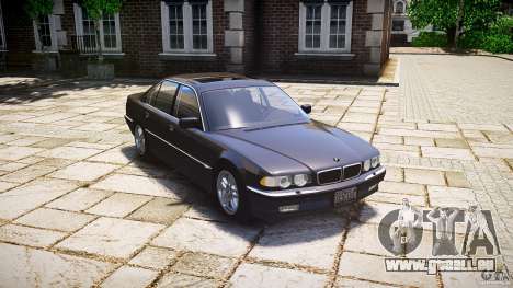BMW 740i (E38) style 37 pour GTA 4