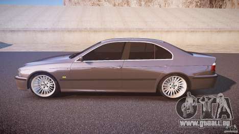 BMW 530I E39 stock white wheels pour GTA 4