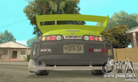 Toyota Supra Tunable 2 pour GTA San Andreas