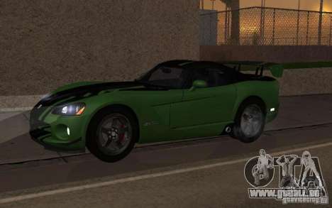Dodge Viper un peu tuning pour GTA San Andreas