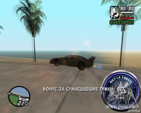 Indicateur de vitesse-2 pour GTA San Andreas