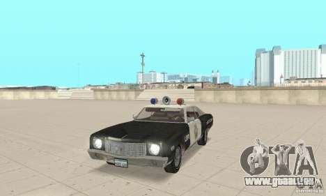 Chevrolet Monte Carlo 1970 Police pour GTA San Andreas