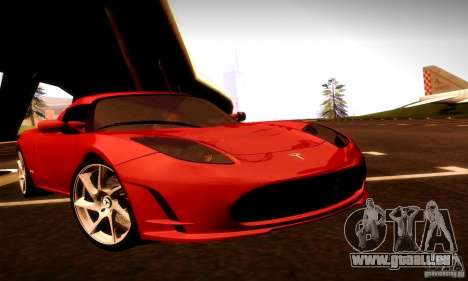 Tesla Roadster Sport pour GTA San Andreas