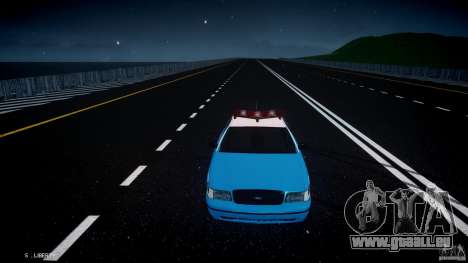 Ford Crown Victoria Classic Blue NYPD Scheme für GTA 4