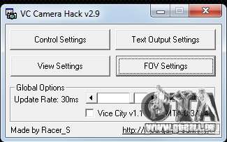 Camera Hack 2.9 für GTA Vice City
