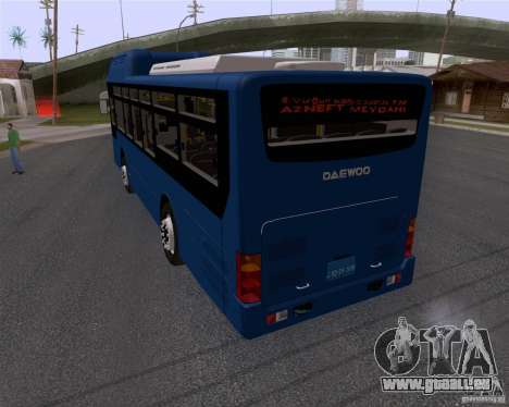 Daewoo Bus BAKU für GTA San Andreas