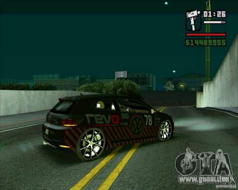 Volkswagen Scirocco 2008 pour GTA San Andreas