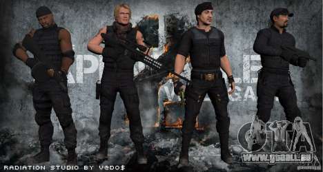 The Expendables pour GTA San Andreas