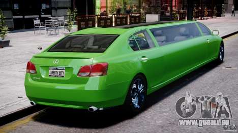 Lexus GS450 2006 Limousine pour GTA 4