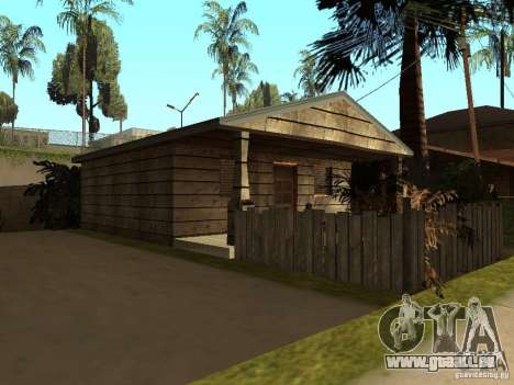 Maisons Retekstur sur Groove Street pour GTA San Andreas