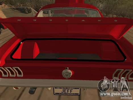 Ford Mustang 67 Custom für GTA San Andreas