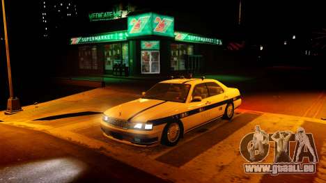 Nissan Cedric Y33 Privately Taxi pour GTA 4