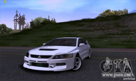 Mitsubishi Lancer Evolution IX 2006 für GTA San Andreas