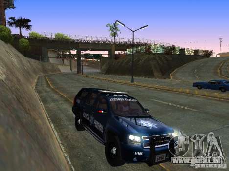 Chevrolet Tahoe 2008 Police Federal pour GTA San Andreas