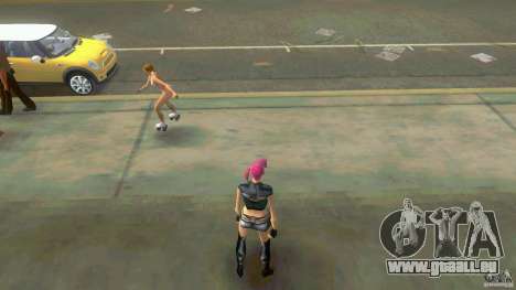 Girl Player mit 11skins pour GTA Vice City