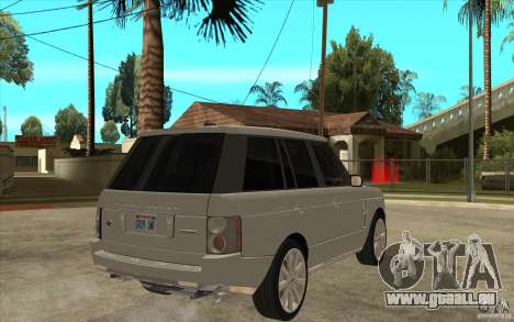 Land Rover Range Rover Supercharged 2009 pour GTA San Andreas