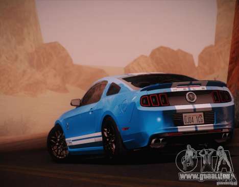 Ford Shelby GT500 2013 pour GTA San Andreas