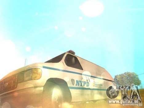 Ford E-150 NYPD Police für GTA San Andreas
