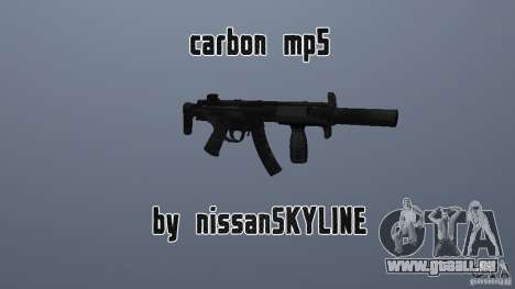 Carbon MP5 mit Schalldämpfer für GTA San Andreas