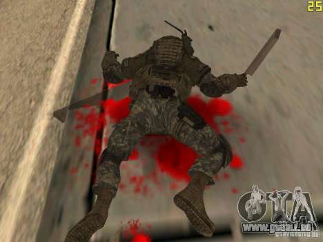 Combattre les soldats de CoD : Mw2 pour GTA San Andreas