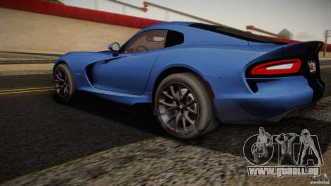 Dodge Viper GTS 2013 für GTA San Andreas