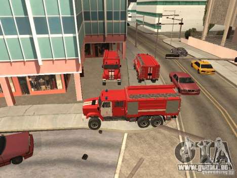 Camion de pompier ZIL pour GTA San Andreas