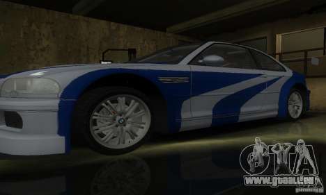 BMW M3 Tuneable pour GTA San Andreas