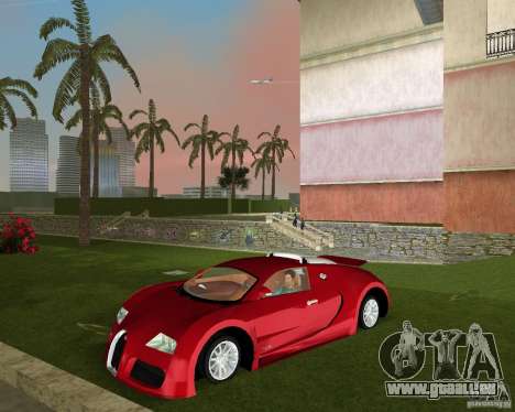 Bugatti Veyron für GTA Vice City
