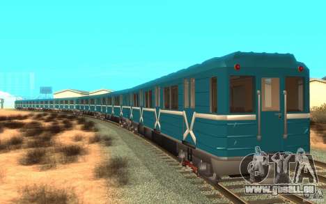 Metro type 81-717 pour GTA San Andreas