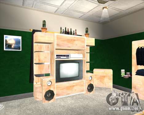 New Interior of CJs House pour GTA San Andreas